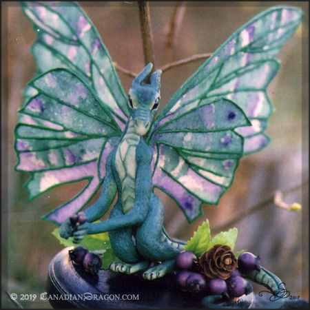 Garden Fairy Dragon Sculpture
