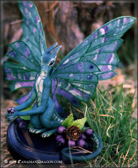 Garden Fairy Dragon Sculpture