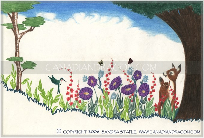 Unicorn Children's Book Illustration