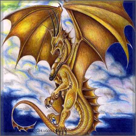 Dragon Pen Drawing - RL Illustrations - Drawings & Illustration, Fantasy &  Mythology, Magical, Dragons & Beasts - ArtPal