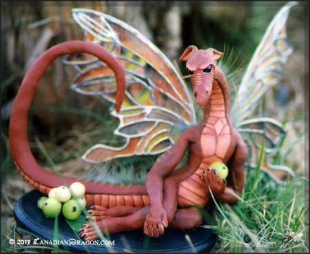Garden Fairy Dragon Sculpture