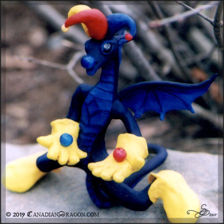 Jester Dragon Sculpture
